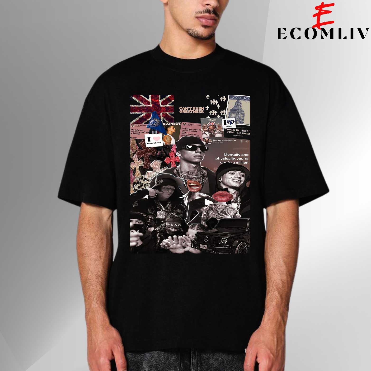 Central Cee T Shirt, Unisex Hip Hop Fan Shirt, Streetwear Collector Apparel